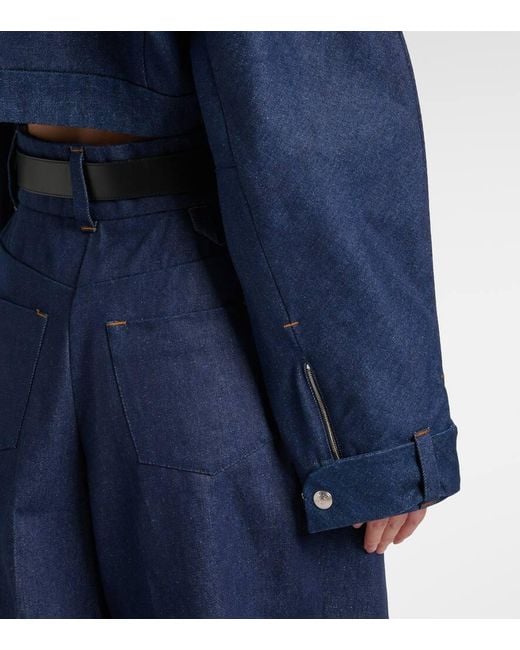 Chaqueta Cabrio Denim De-Nimes De Denim Jacquemus de color Blue
