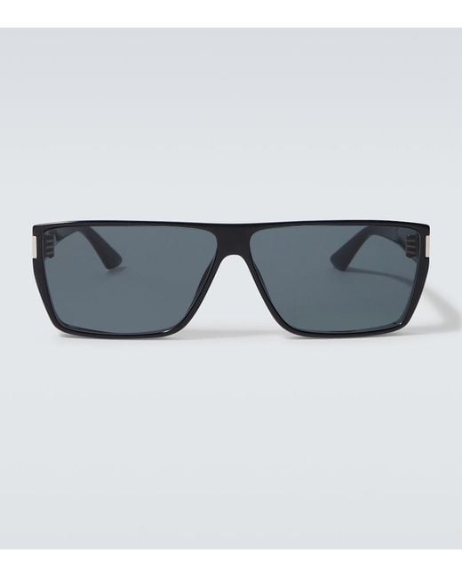 Saint Laurent Blue Sl 757 Rectangular Sunglasses for men