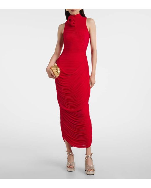 Sandales Karli 125 A Plateau En Cuir Jimmy Choo en coloris Metallic