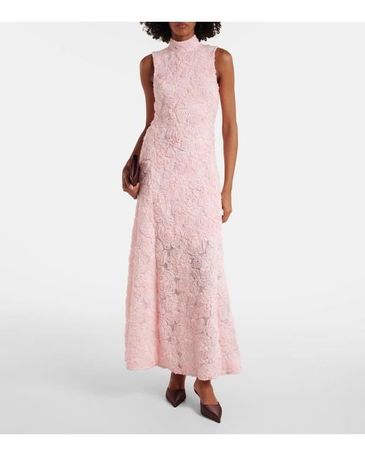 Abito Lungo di ROTATE BIRGER CHRISTENSEN in Pink
