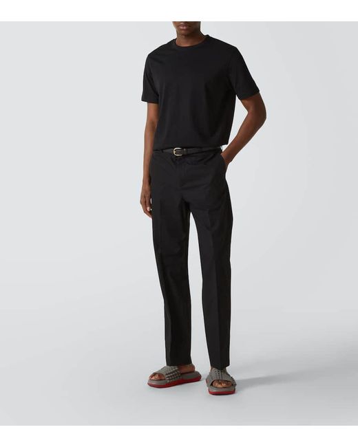 Christian Louboutin Pantoletten Take It Easy in Gray für Herren