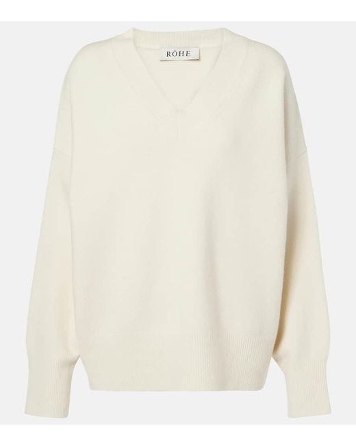 Rohe White Wool-Blend Sweater