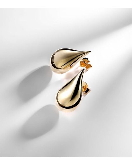 Mateo Natural Water Droplet 14Kt Earrings