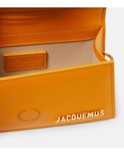 Jacquemus Orange Le Bambino Small Leather Shoulder Bag