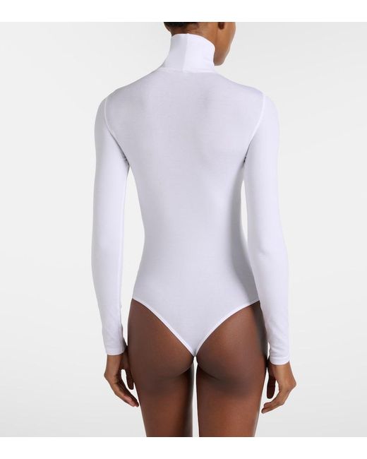Wolford White Colorado String Bodysuit