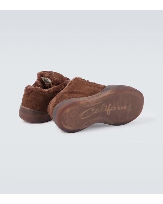 ERL Sneakers Vamp Skate Aus Veloursleder in Brown für Herren