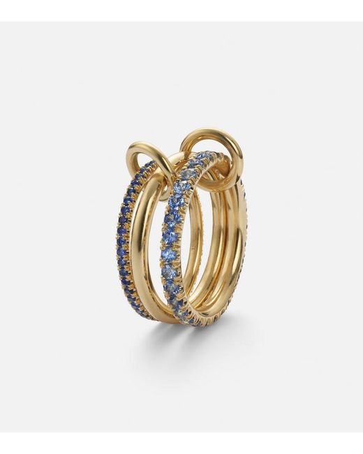 Spinelli Kilcollin White Norah 18Kt Ring With Sapphires