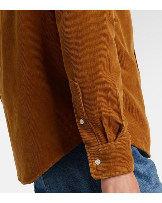Polo Ralph Lauren Brown Cotton Corduroy Shirt