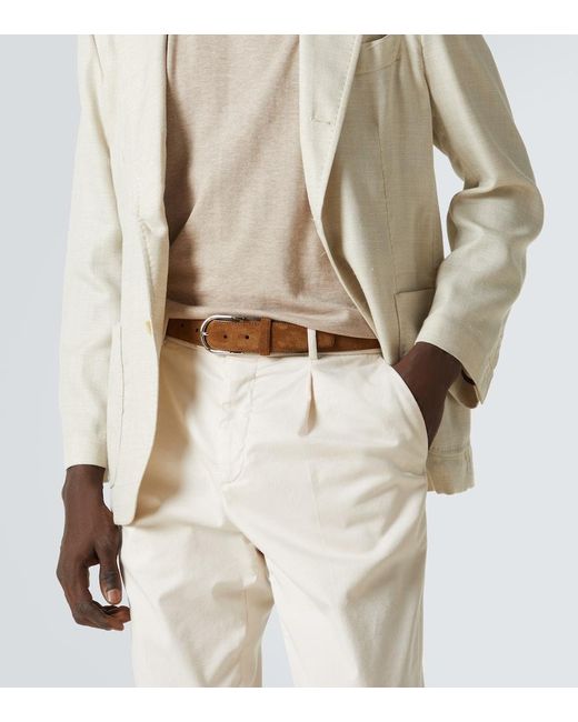 Cintura di Brioni in Brown da Uomo