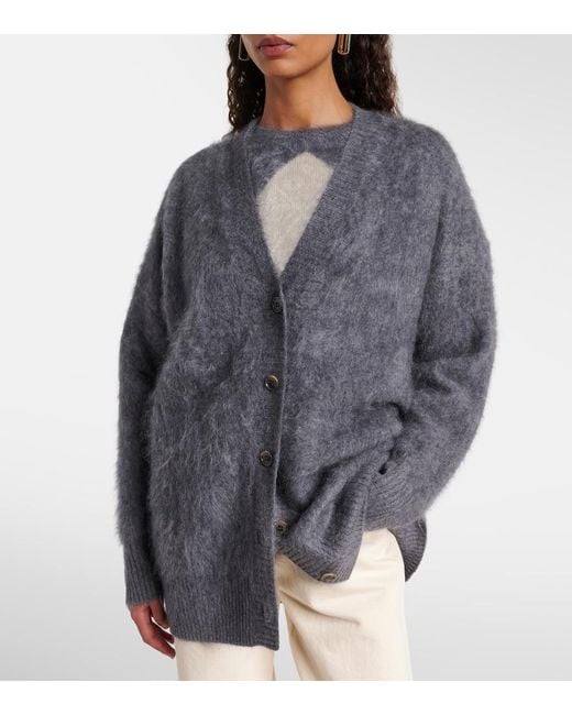 Lisa Yang Gray Elaria Cashmere Cardigan