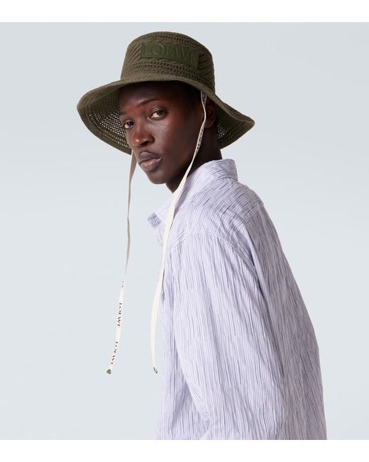 Cappello di Loewe in Green da Uomo