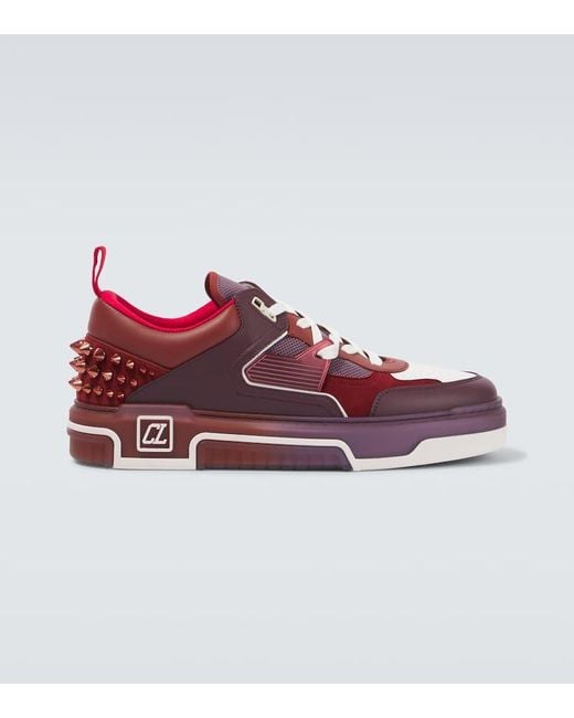 Sneakers Astroloubi di Christian Louboutin in Red da Uomo