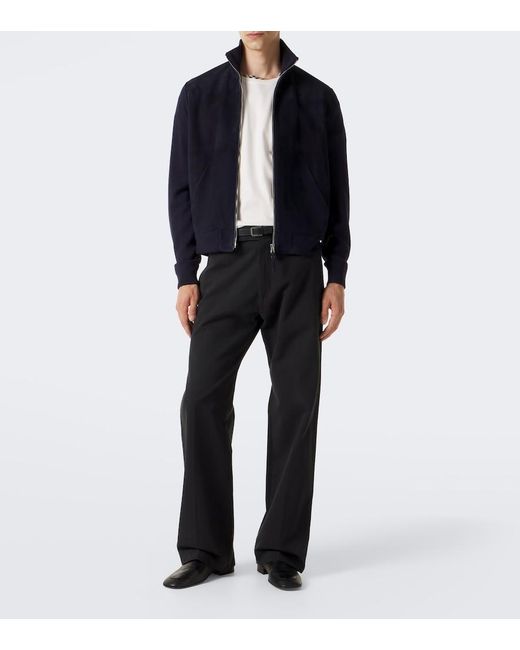 Burberry White Check Cotton Jersey T-Shirt for men
