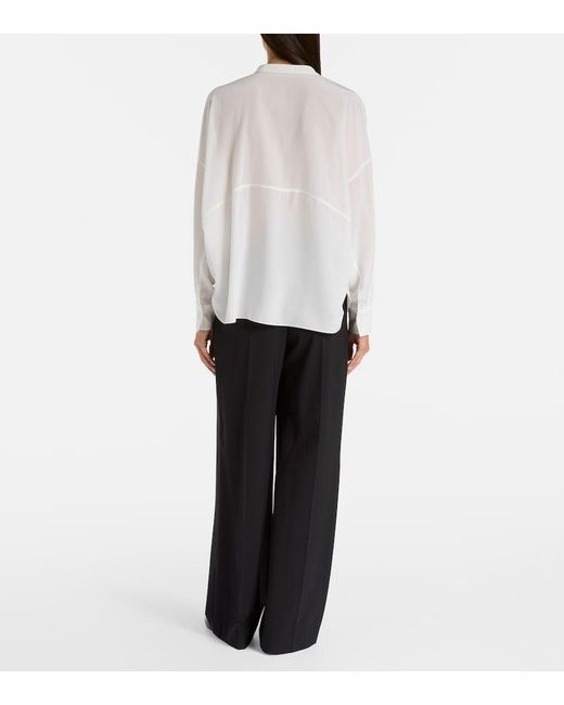 Brunello Cucinelli White Blouse