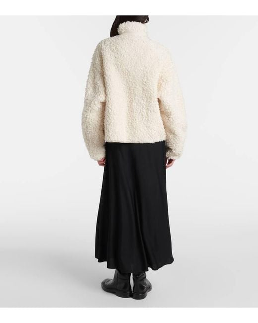 Jil Sander Natural Teddy Jacket