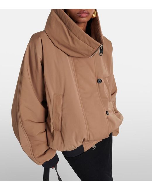 Khaite Brown Rhonda Twill Jacket
