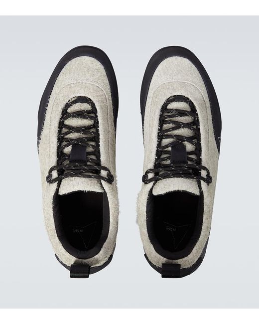 Roa White Cingino Sneakers for men
