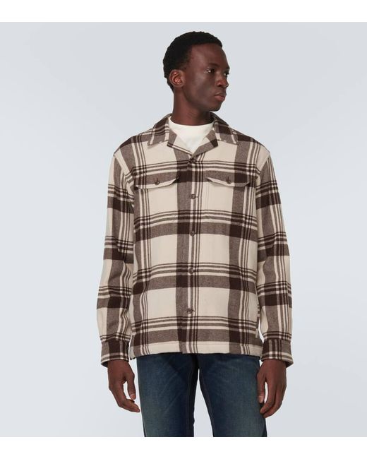 Camicia in lana di Polo Ralph Lauren in Multicolor da Uomo