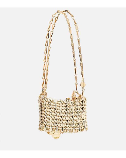 Rabanne Metallic Sac A Main Small Shoulder Bag