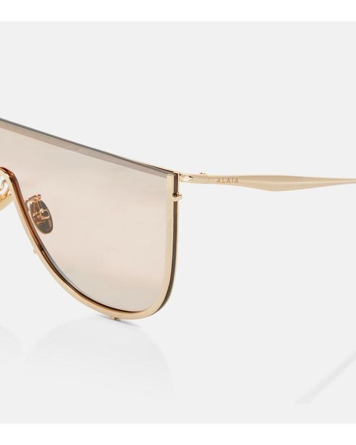 Alaïa Natural Shield Sunglasses