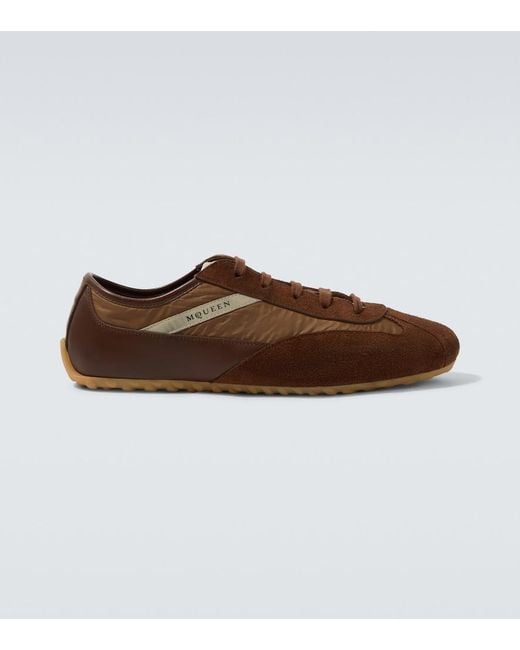 Baskets En Daim McQueen pour homme en coloris Brown