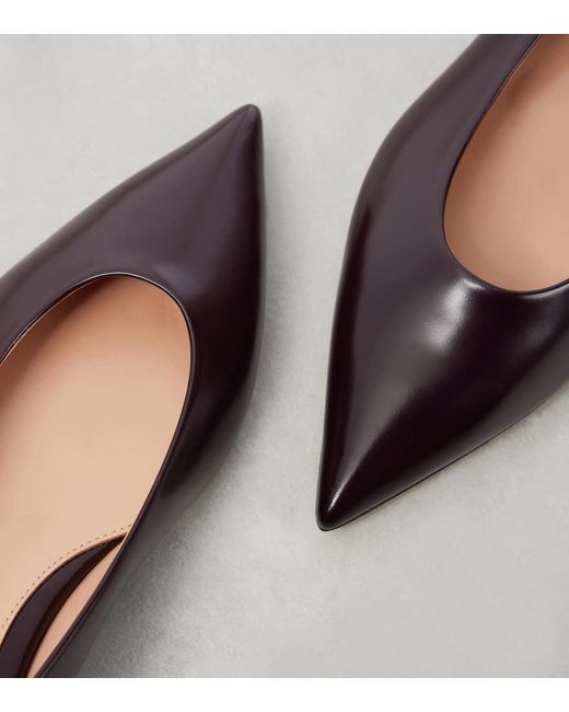 Bailarinas De Piel Gianvito Rossi de color Brown