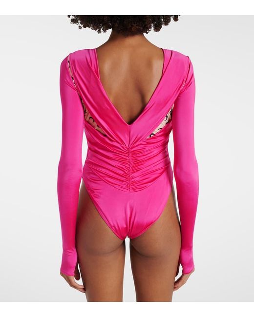 Body Regenerated de jersey MARINE SERRE de color Pink