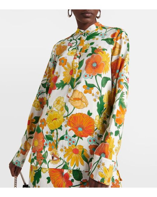 Blusa floral Stella McCartney de color Green