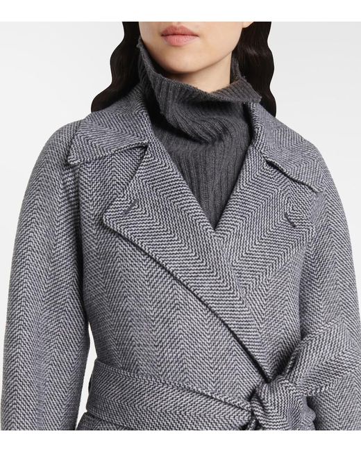 Joseph Gray New Navarre Virgin Wool Coat