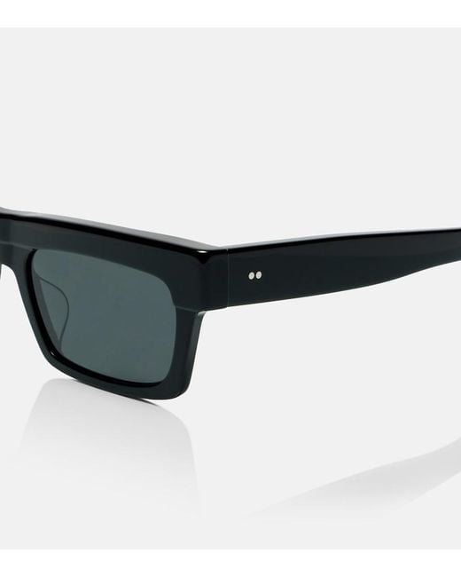 Khaite Black X Oliver Peoples 1985C Rectangular Sunglasses