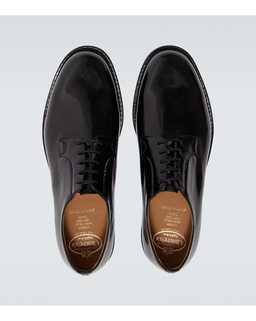 Church's Black Shannon 2.0 Patent Leather Derby Shoes for men