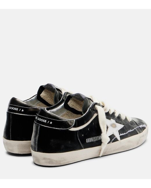 Golden Goose Deluxe Brand Black Super Star Ltd Suede Sneakers