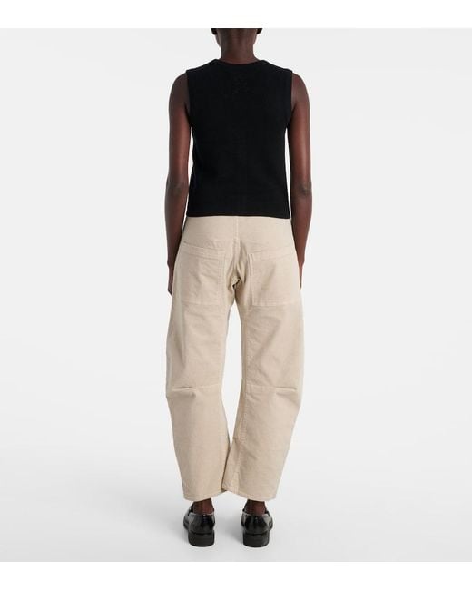 Nili Lotan Black Porter Cashmere Sweater Vest