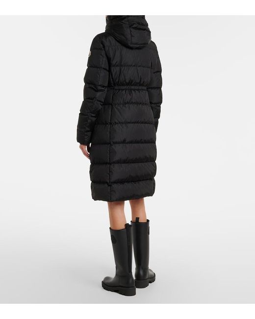 Moncler Black Avocette Down Coat