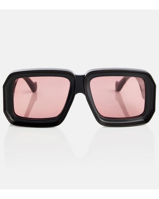 Loewe Pink Paula's Ibiza Square Sunglasses