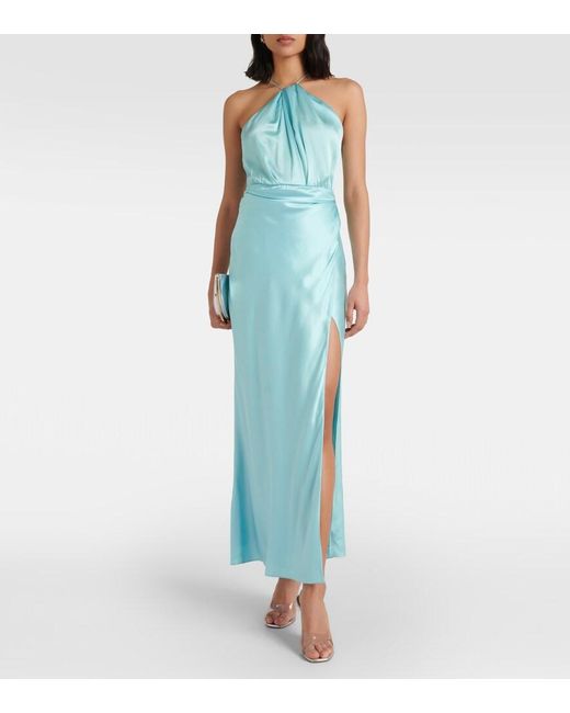 The Sei Blue Silk Gown