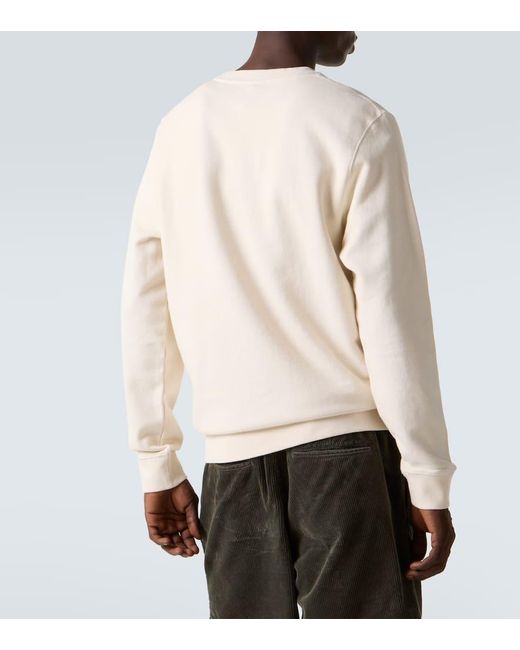 Sudadera De Algodon Sunspel de hombre de color Natural