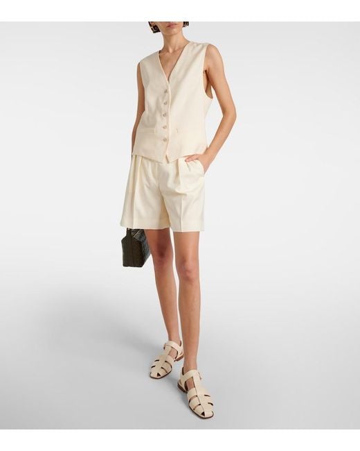 Max Mara Natural Zuai Virgin Wool Vest