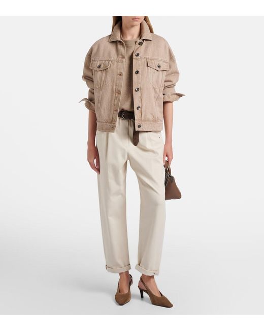 Pullover di Brunello Cucinelli in Natural