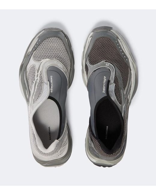 Balenciaga Gray D'Orsay Sneakers for men