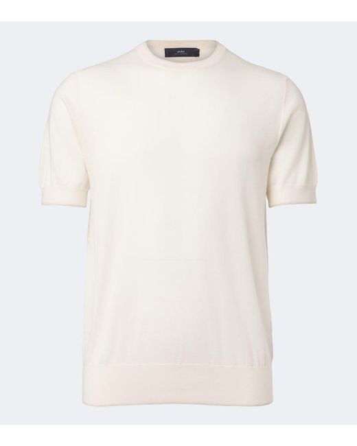 arch4 White Mr Gubbins Cashmere Sweater for men