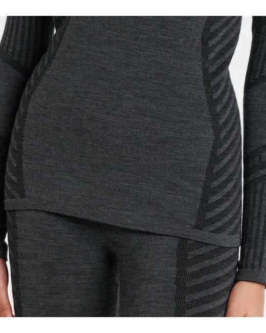 Fusalp Gray Seama Ski Top