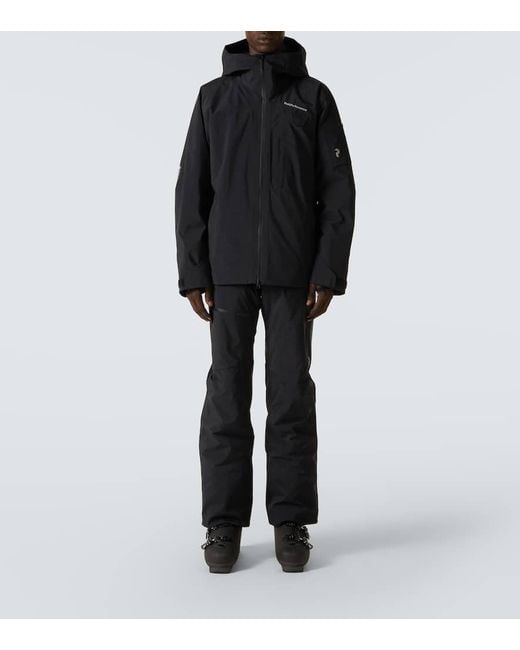 Peak Performance Black Alpine Gore-Tex 2L Ski Jacket for men