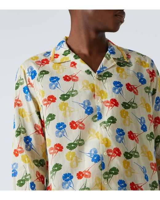 Camisa De Algodon Bode de hombre de color Gray