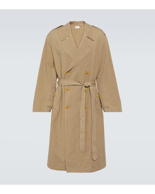 The Row Natural Montrose Cotton And Linen Trench Coat for men