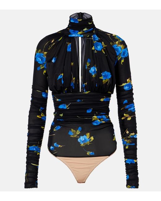 Blumarine Blue Body Aus Jersey