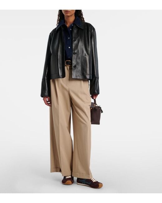 Loewe Black Puzzle Edge Small Leather Top-Handle Bag