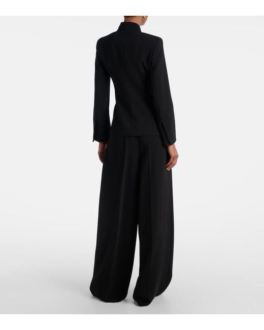Max Mara Black Ghiotto Cady Blazer