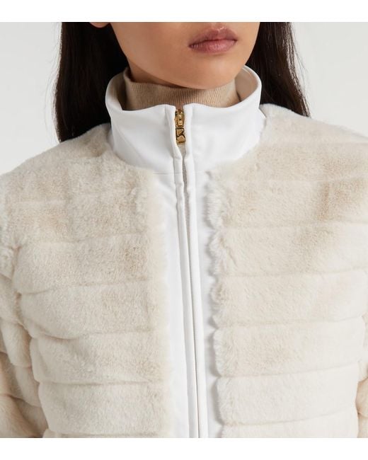 Bogner White Katniss Ski Jacket
