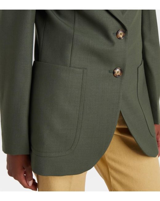 Victoria Beckham Green Blazer